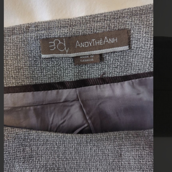Andy The Ang grey pencil skirt - Picture 2 of 4
